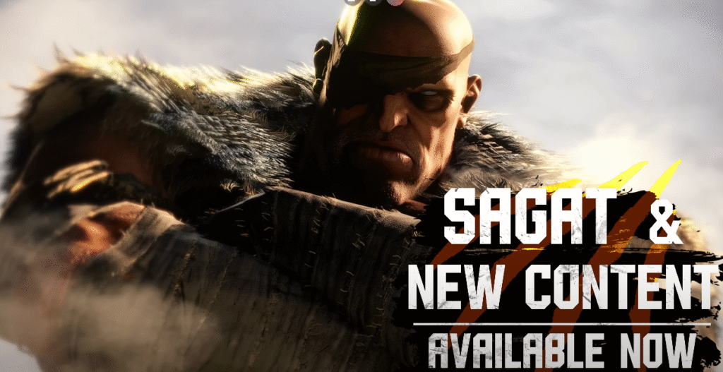 Street Fighter 6 Adds Sagat as New Playable Character – Watch the Launch Trailer 1 Sagat arrives in Street Fighter 6 on August 5th as a new playable character. Watch the launch trailer and all the details about the Year 3 Character Pass.