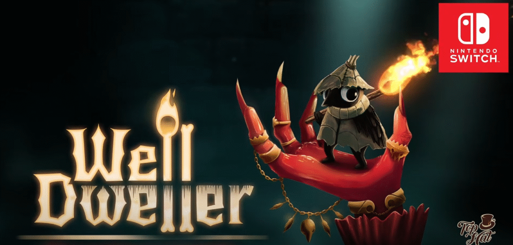 Well Dweller Revealed for Nintendo Switch with Stylish Trailer and 2026 Release 1 Well Dweller is de nieuwe indie Metroidvania-game die is aangekondigd voor de Nintendo Switch en in 2026 uitkomt. Met duistere graphics, een excentriek verhaal en creatieve gameplay belooft de game een unieke ervaring. Bestuur een vogel met een lucifer en verken een ondergrondse wereld vol gevaren. Ontwikkeld door Kyle Thompson en uitgegeven door Top Hat Studios.