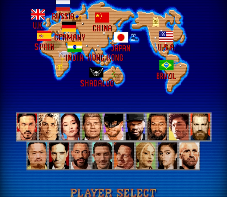 Filmes / Séries 4 O Street Fighter Movie ganhou teaser oficial revelando o elenco completo em estilo retrô e a data de estreia para outubro de 2026. Com nomes como Andrew Koji (Ryu), Noah Centineo (Ken), Jason Momoa (Blanka) e 50 Cent (Balrog), o reboot promete ação e nostalgia. A produção da Paramount Pictures e Legendary Entertainment já iniciou filmagens na Austrália. Saiba tudo sobre o elenco, bastidores e expectativas do novo filme live-action de Street Fighter.