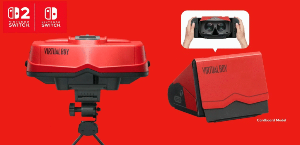 Descubra o retorno do Virtual Boy com a Nintendo Classics no Nintendo Direct 12/09/2025. Jogue 14 títulos clássicos em 3D com acessórios especiais para Switch. Reviva a história do console icônico da Nintendo!