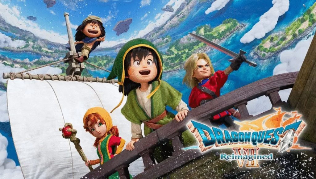 Dragon Quest VII Reimagined chega ao Nintendo Switch 2 e outros consoles em 2026.
O clássico RPG da Square Enix ganha gráficos 3D reimaginados e estilo artesanal.
Explore novas missões, histórias adicionais e minijogos exclusivos.
Prepare-se para uma aventura épica e reviva a magia de Dragon Quest VII.