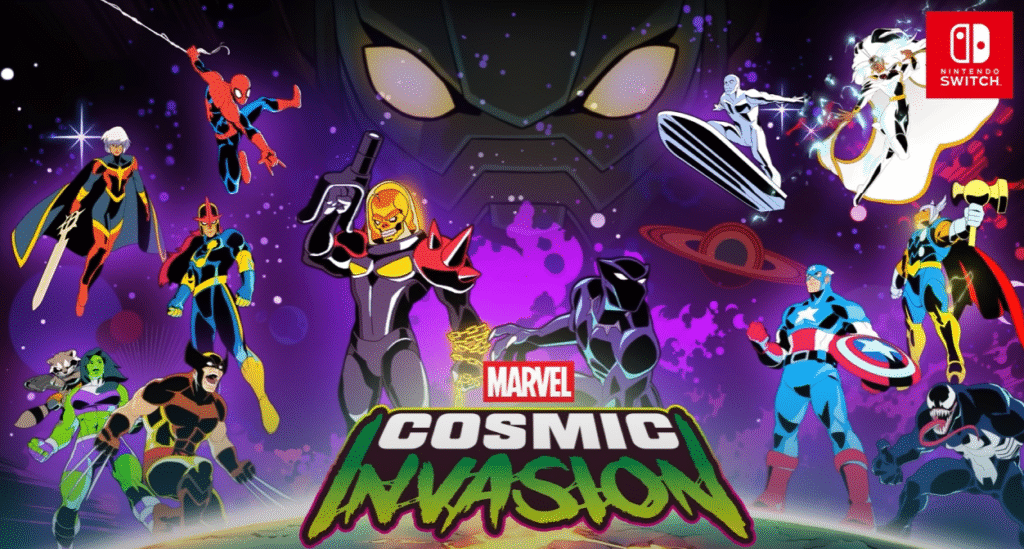 Marvel Cosmic Invasion confirma Black Panther e Cosmic Ghost Rider no Nintendo Switch 1 Descubra tudo sobre Marvel Cosmic Invasion, novo jogo da Marvel que chega em 2025 ao Nintendo Switch. Black Panther e Cosmic Ghost Rider foram confirmados como personagens jogáveis. Saiba detalhes da jogabilidade, heróis revelados e impacto para o público brasileiro. Prepare-se para a invasão cósmica nos consoles!
