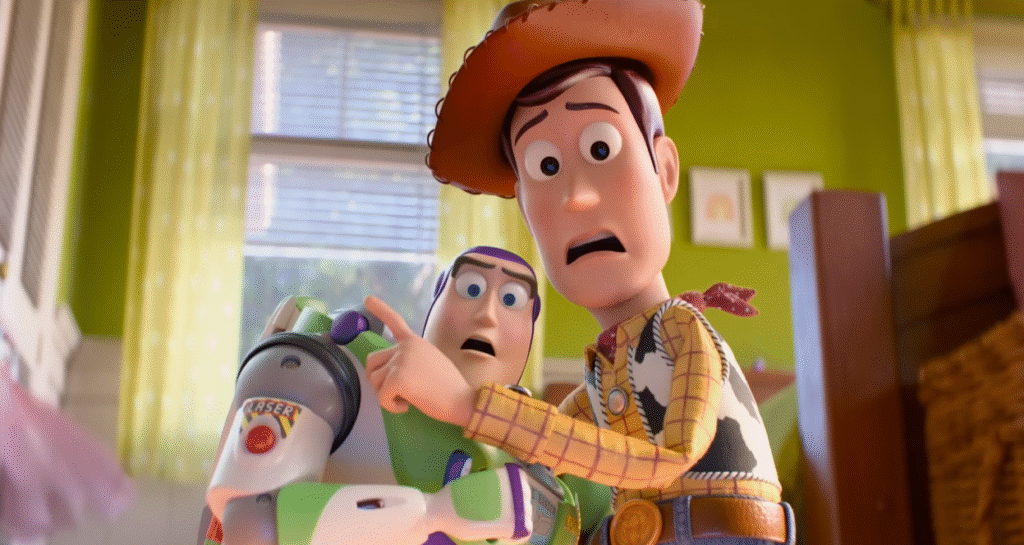 O teaser oficial de Toy Story 5 mostra Woody e Buzz enfrentando uma nova ameaça tecnológica. Estreia nos cinemas em junho de 2026.