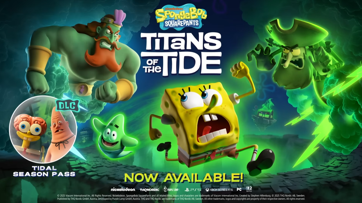 Confira tudo sobre o trailer oficial de lançamento de SpongeBob SquarePants: Titans of the Tide, o novo jogo de Bob Esponja cheio de ação, humor e aventura fantasmagórica. Veja detalhes da história, gameplay, personagens e data de lançamento.