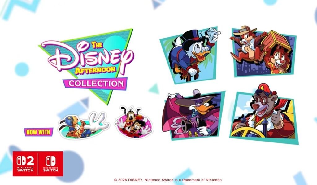 A Coleção Disney Afternoon — Trailer de Anúncio Oficial para Nintendo Switch: Tudo que Você Precisa Saber 1 A Coleção Disney Afternoon chega ao Nintendo Switch trazendo jogos clássicos da Disney. Confira o trailer oficial, títulos incluídos e novidades.