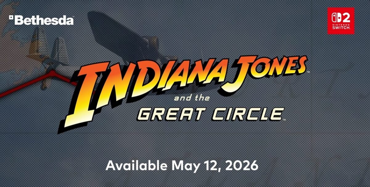 Indiana Jones e o Grande Círculo é anunciado no Nintendo Direct para o Nintendo Switch 2. Veja detalhes do jogo, história, DLCs e data de lançamento.