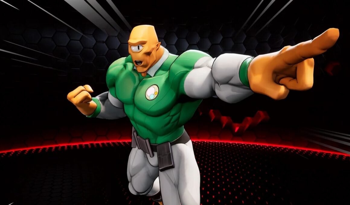 Confira o trailer oficial de gameplay de Allen the Alien em Invincible VS e veja detalhes do novo lutador, gameplay, personagens e data de lançamento do jogo.