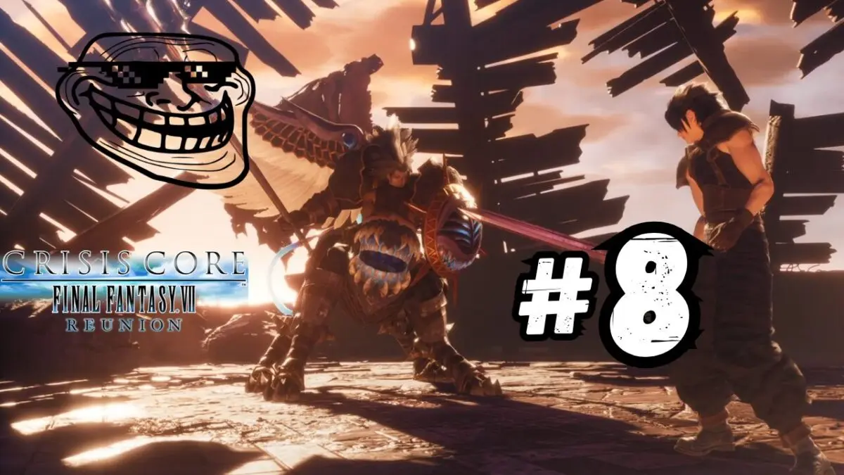 Crisis Core: Final Fantasy VII - Zack vs Angeal (Transformado) - Parte 8